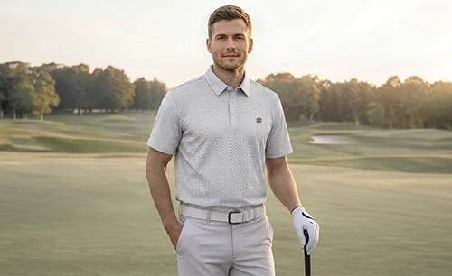 Golf polo garment